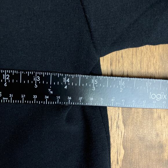 Bella Canvas Unisex Jacket Black Full Zip 'Twitch' Logo Hooded Pockets XSmall - Picture 8 of 12